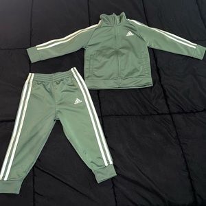 Adidas’s toddler track suit!